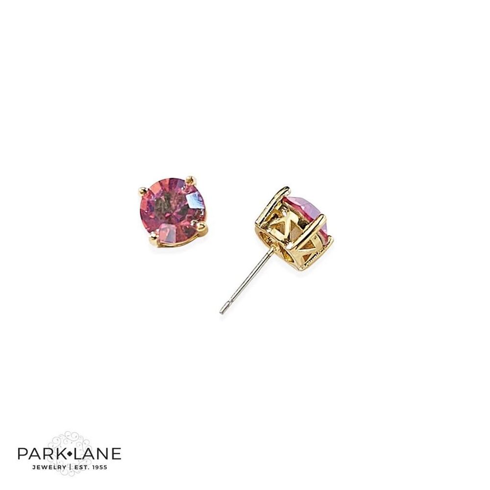 Park Lane | Iridescent Coral Impression Earrings